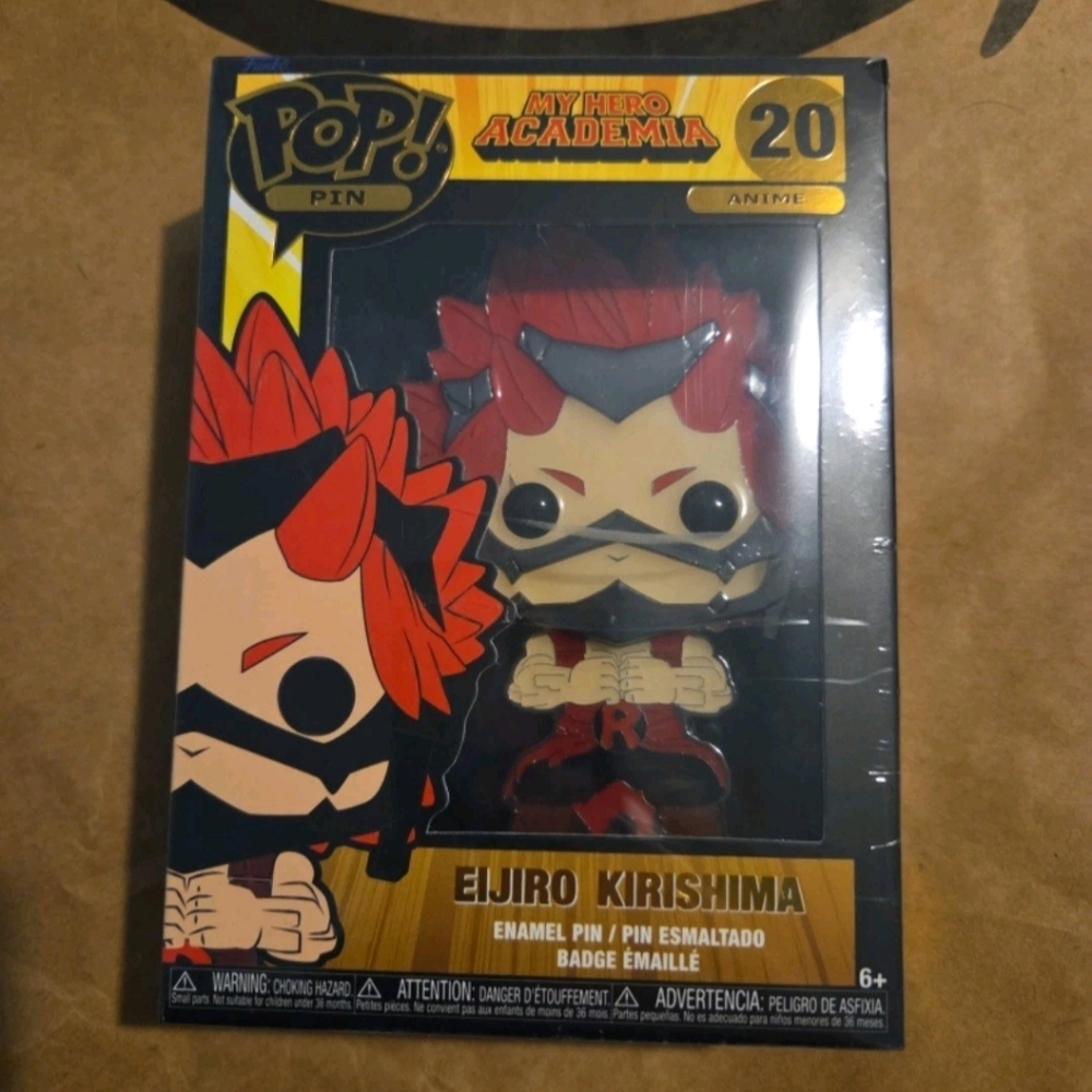 Funko My Hero Academia Pop! Pin - Red and Black